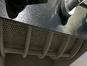 Mesh screen size can be designed according to customer requirement and different materials.