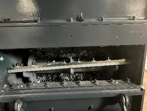 Rotating blades and fixed blades