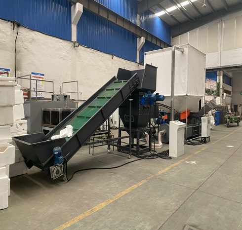 Foam Hydraulic Compactor with Silo System