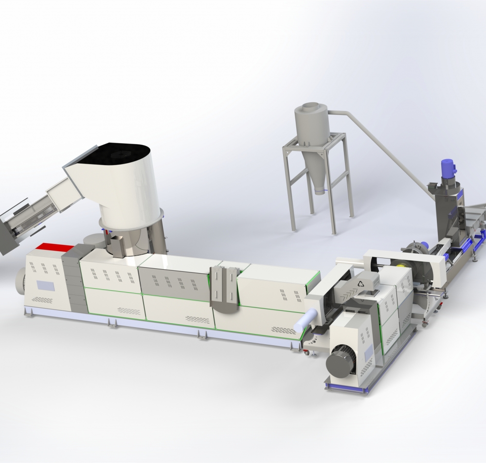 PP PE Films/Waste Plastic Film Pelletizing Line