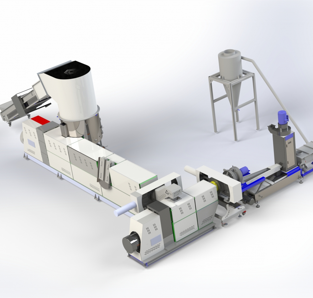 PP PE Films/Waste Plastic Film Pelletizing Line