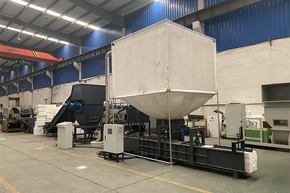 EPS Compactor With Oil Hydraulic/EPS Foam Hydraulic Compactor/EPS Foam Compactor With Silo System
