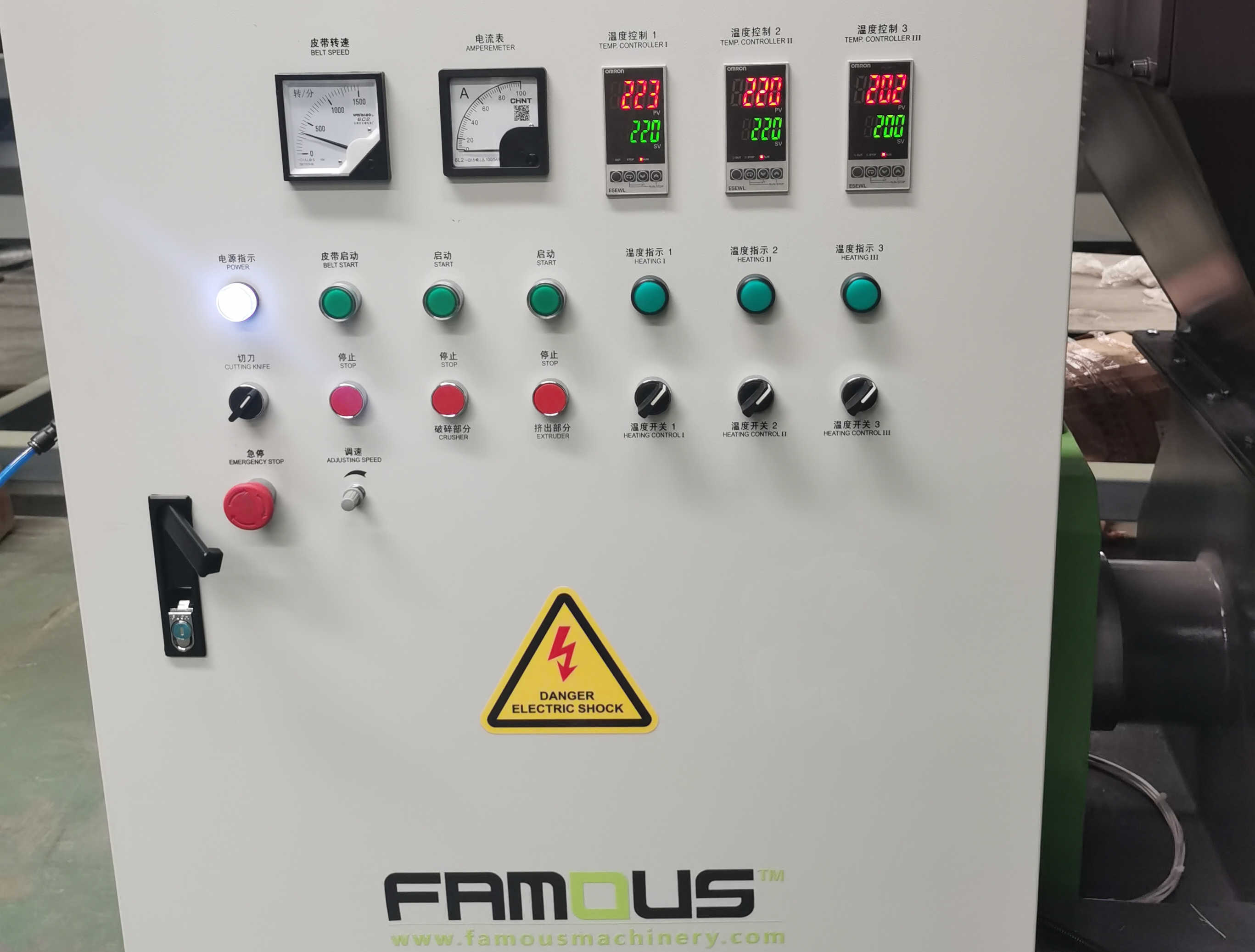 Control Box Panel