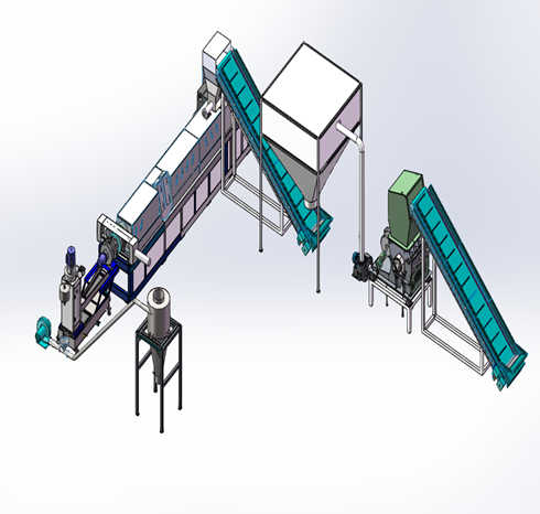 EPE Foam Pelletizing Machine