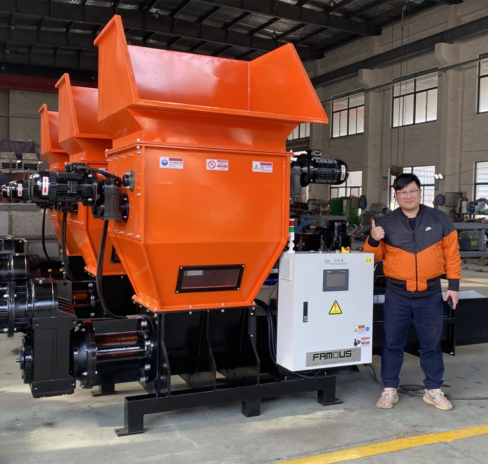 EPS Foam Screw Compactor