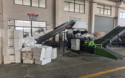 FCP380 EPS Seafood Fish Box Foam Compactor to Poland