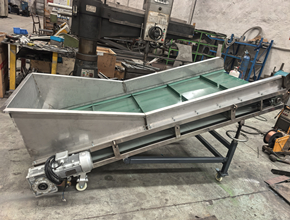 Inclined Belt Conveyor