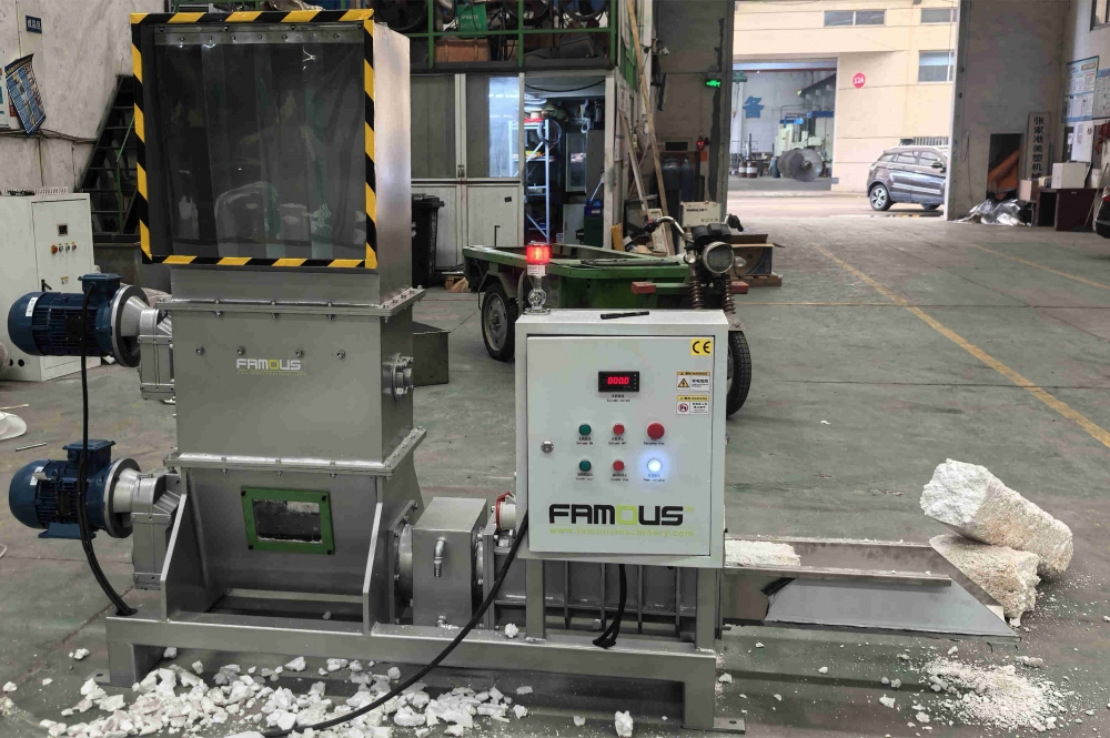 small eps compactor machine/small styrofoam compactor/small polystyrene compactor