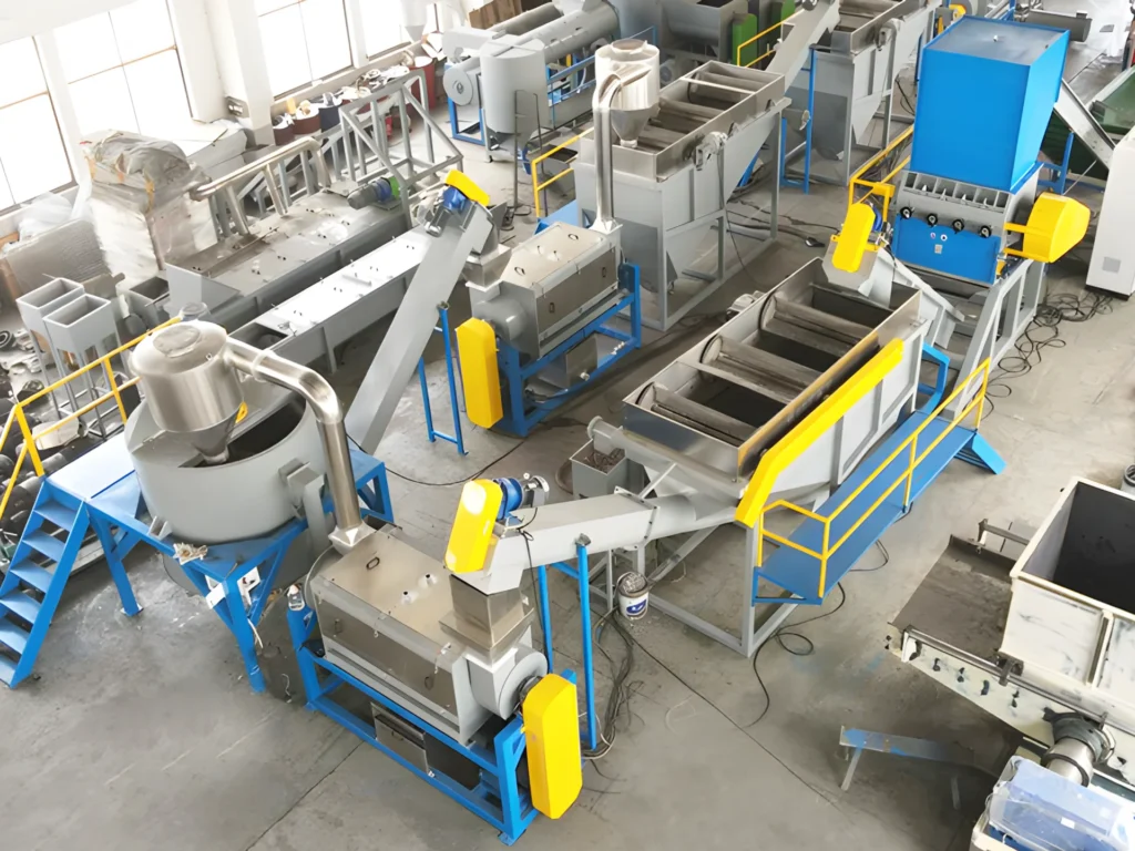 Innovative-PP-PE-Plastic-Film-Shredding-and-Densifying-Line-1024x768